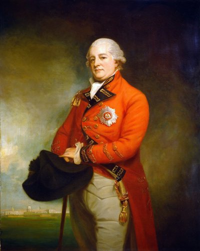 Archibald Campbell (British Army Officer) by George Romney